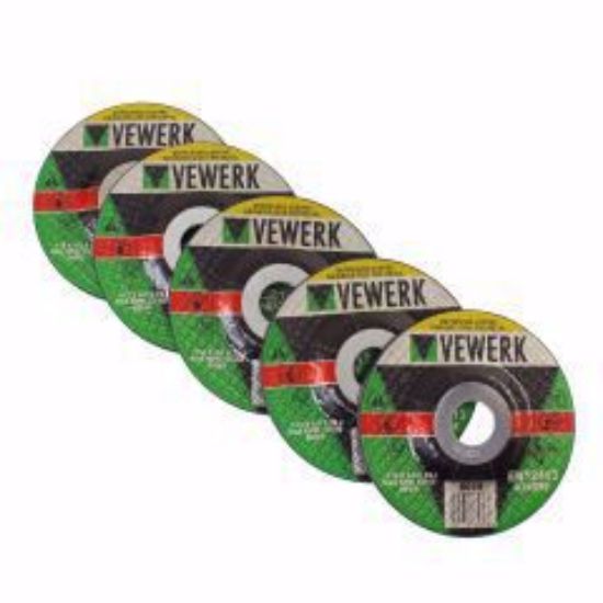 Picture of 115mm GRINDING DISCS - 115 X 6 X 22MM Box Of 100 Discs 
