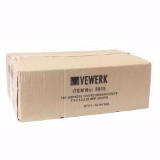 Picture of 115mm GRINDING DISCS - 115 X 6 X 22MM Box Of 100 Discs 