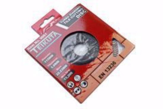 Picture of 115 X 1.0 X 22MM TURBO DIAMOND TILE CUTTING DISC