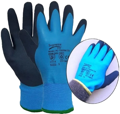 Picture of Auqa Blue Waterproof Thermal Gloves Box Of 120 Pairs 